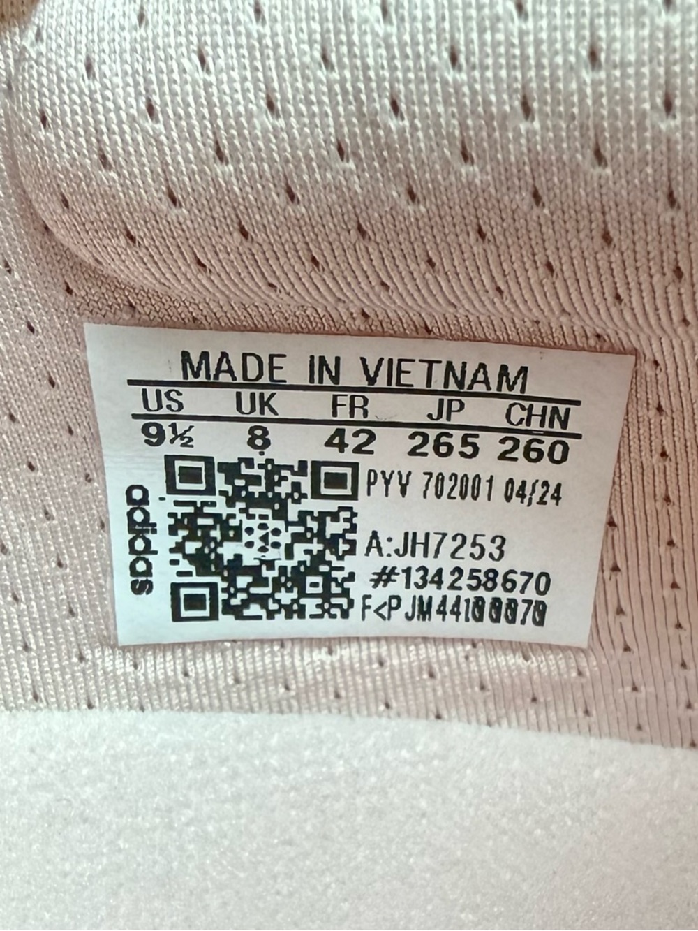 adidas Ultraboost 5X Running Sneakers Sandy Pink Size 9.5 - Picture 12 of 12